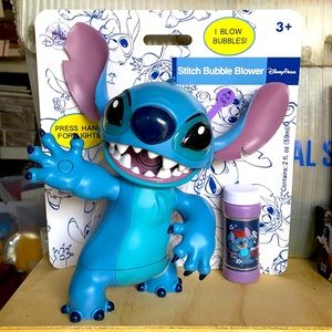 Disney Stitch Bubble Blower In Package ages 3+